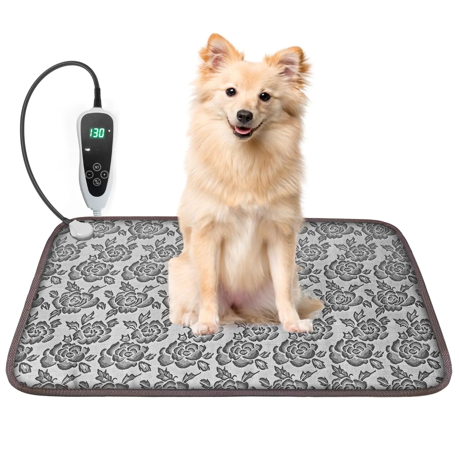 Dog Heating Pad 28x18in Waterproof