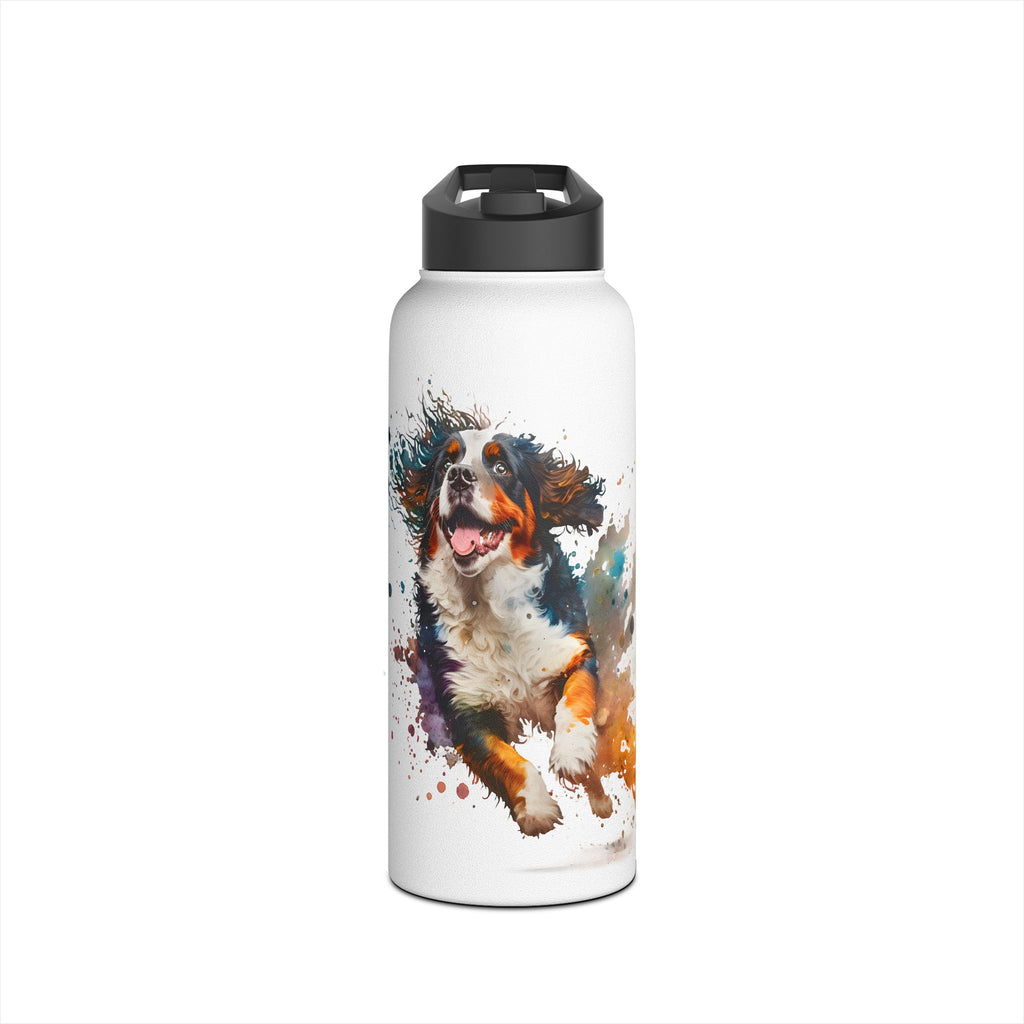 Tumbler Bernese Mountain Dog Stainless Steel Water Bottle