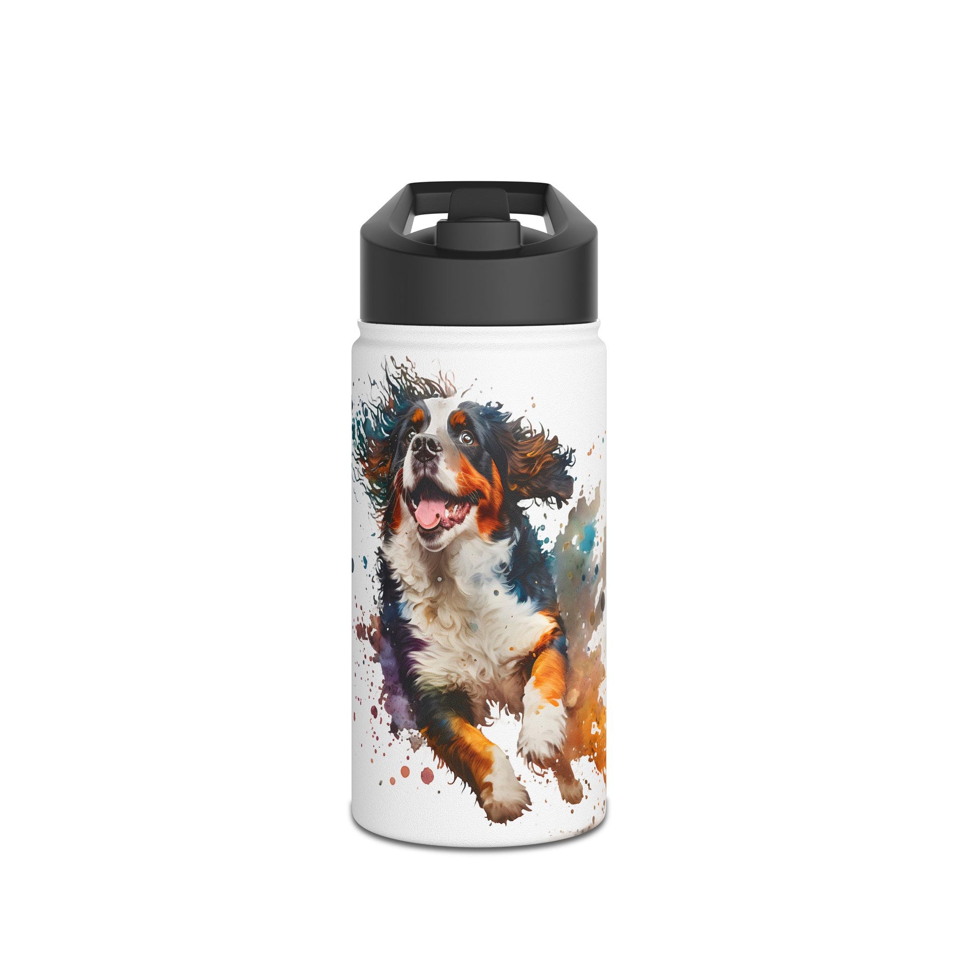 Tumbler Bernese Mountain Dog Stainless Steel Water Bottle