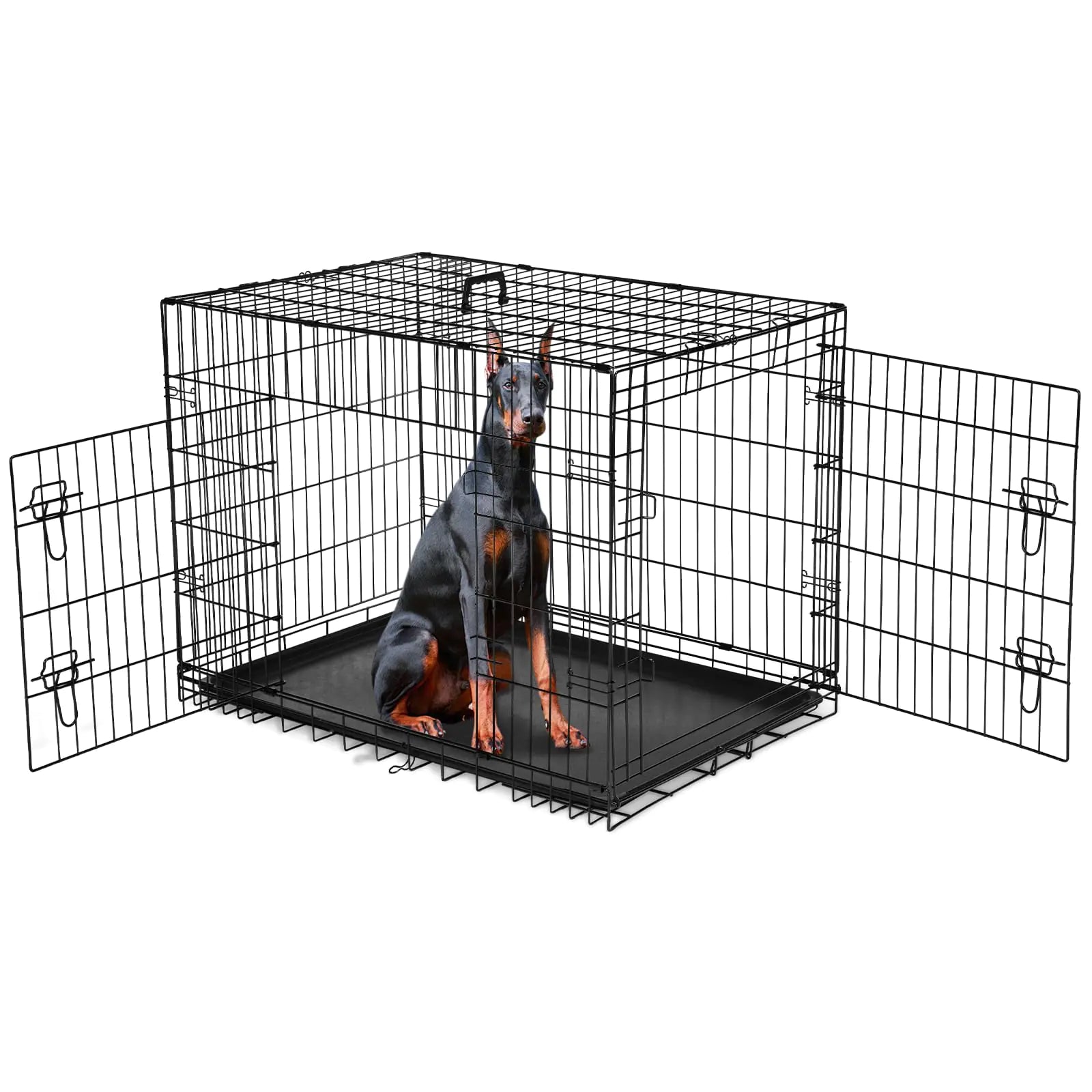 Crate 42 Inch Large Dog Kennel Portable