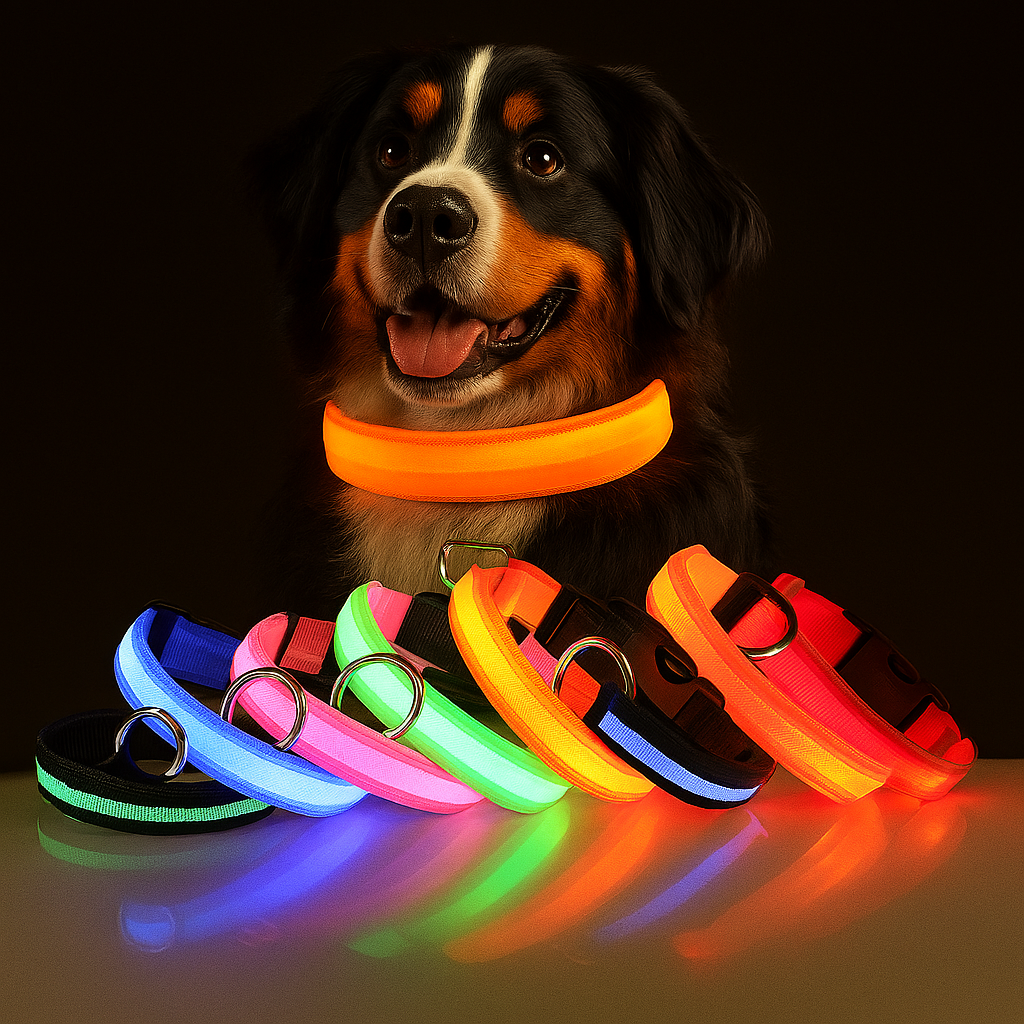 GlowPup LED Safety Dog Collar